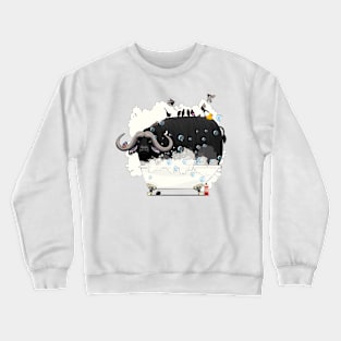 Buffalo in the Bath Crewneck Sweatshirt